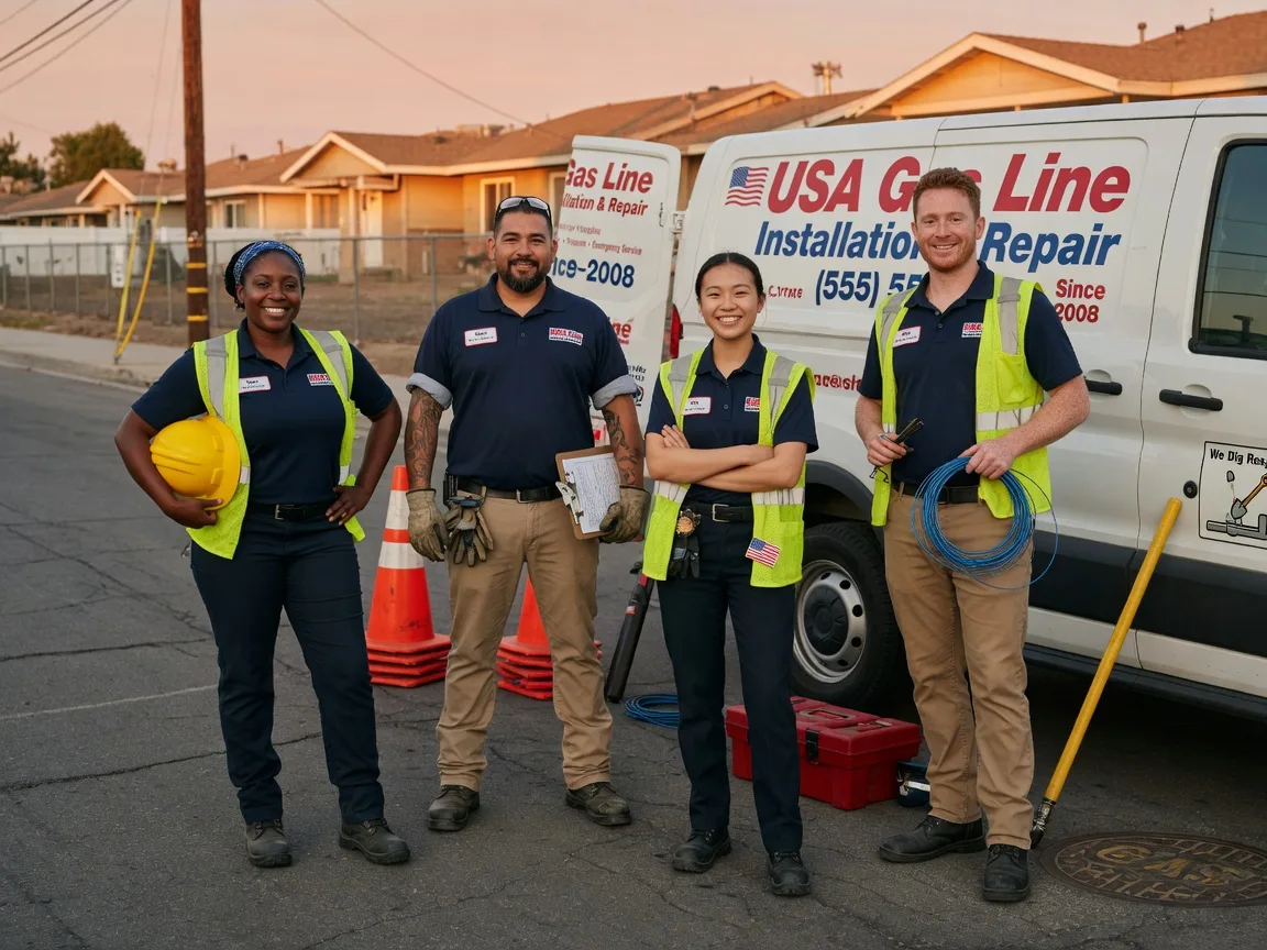 Gas Line Installation company in Louisburg, NC